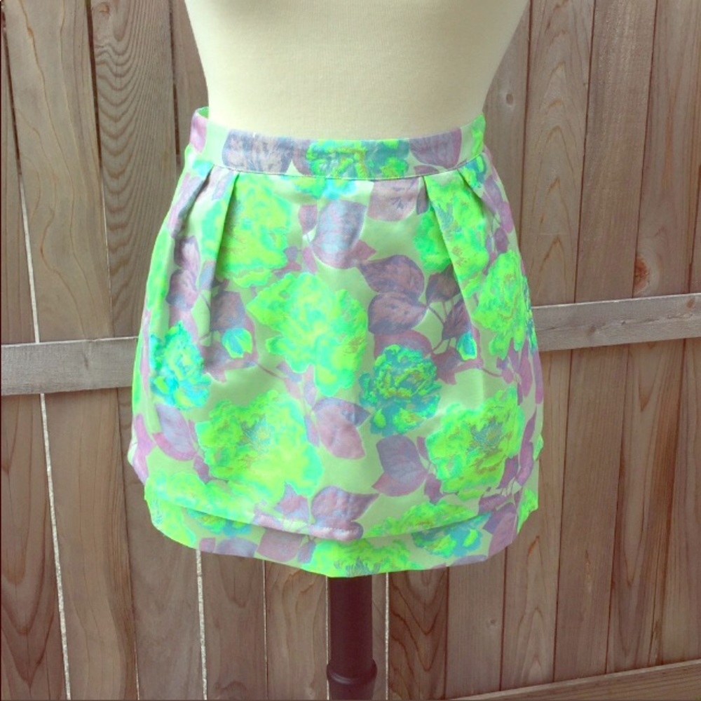 Top Shop Floral Skirt